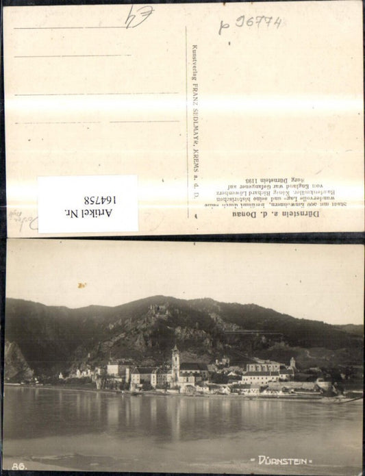 164758,Dürnstein a. d. Donau Wachau
