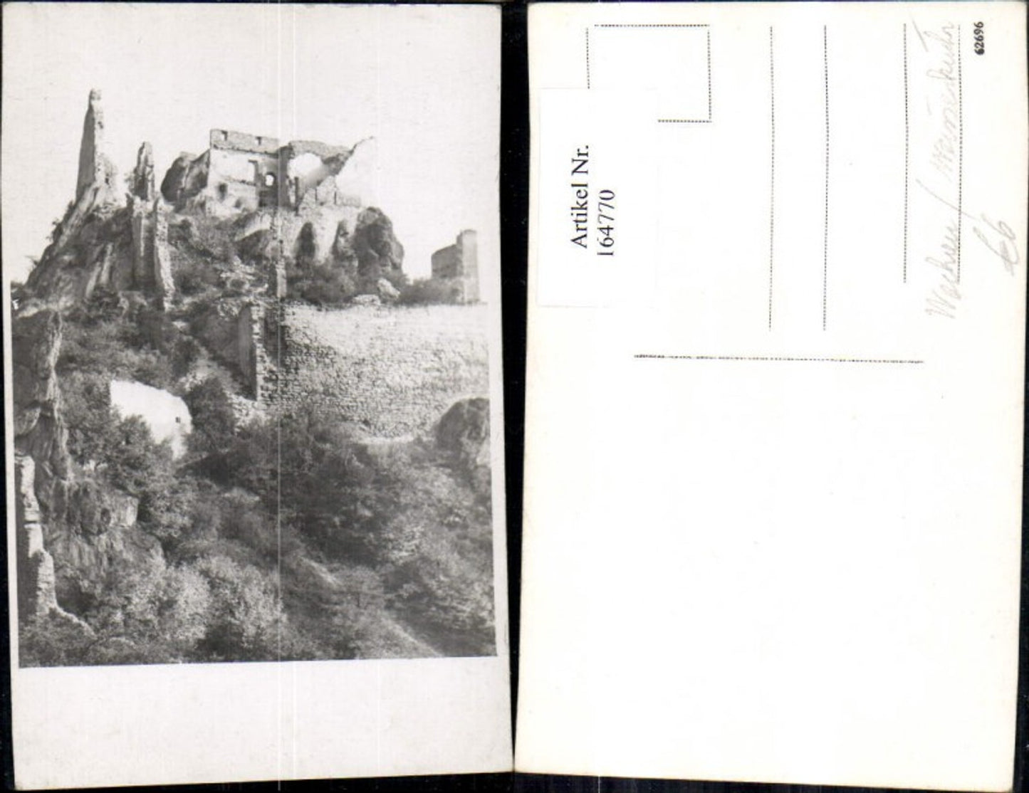 164770,Weißenkirchen a. d. Donau Wachau Foto Ak Ruine
