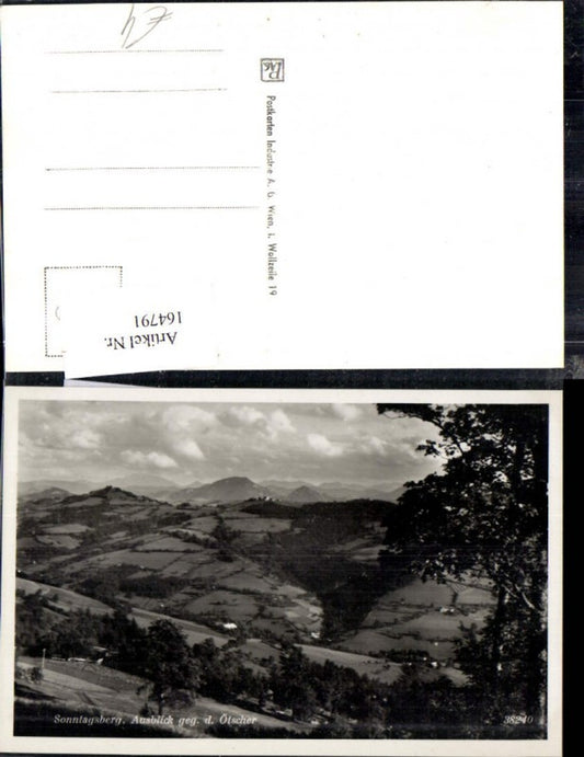 164791,Sonntagberg geg. d. Ötscher Rosenau