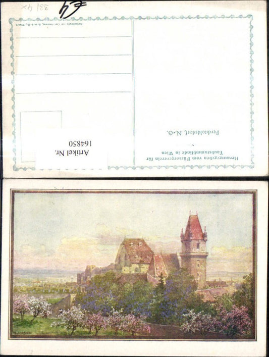 164850,Perchtoldsdorf Künstler Ak