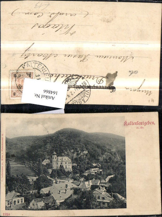 164866,Kaltenleutgeben 1918