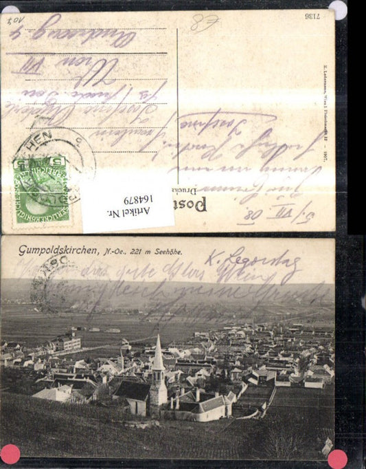 164879,Gumpoldskirchen Totale 1908
