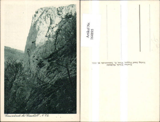 164895,Giesswände b. Gießhübl b. Wien