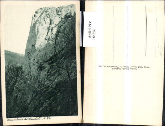 164896,Giesswände b. Gießhübl b. Wien