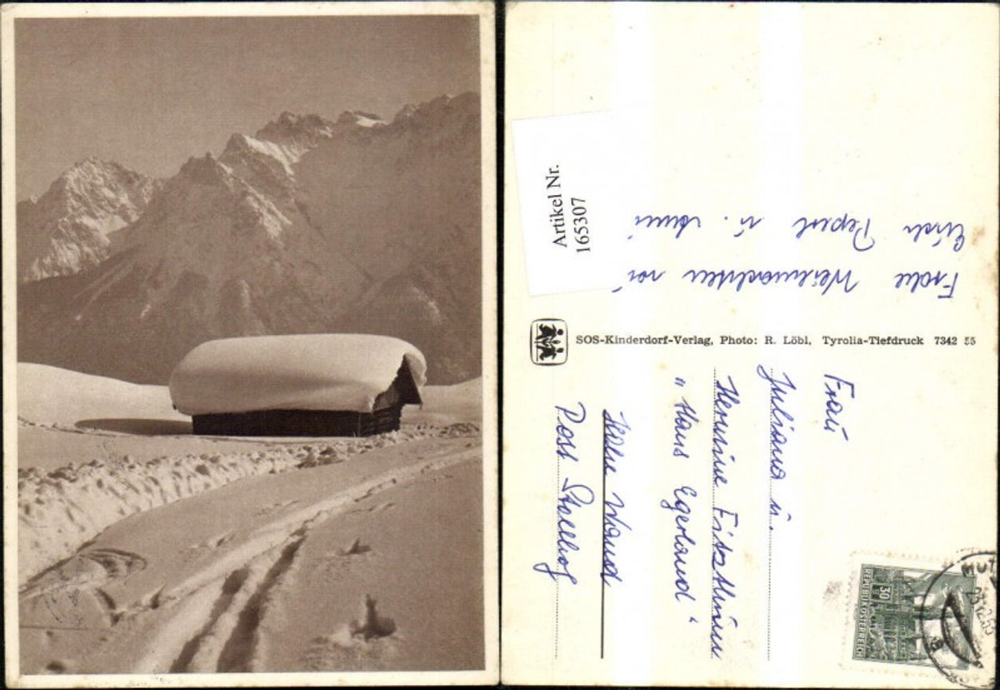 165307, SOS Children's Village Winter Landscape Hut