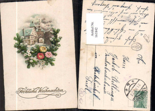 161842, Christmas branches flowers