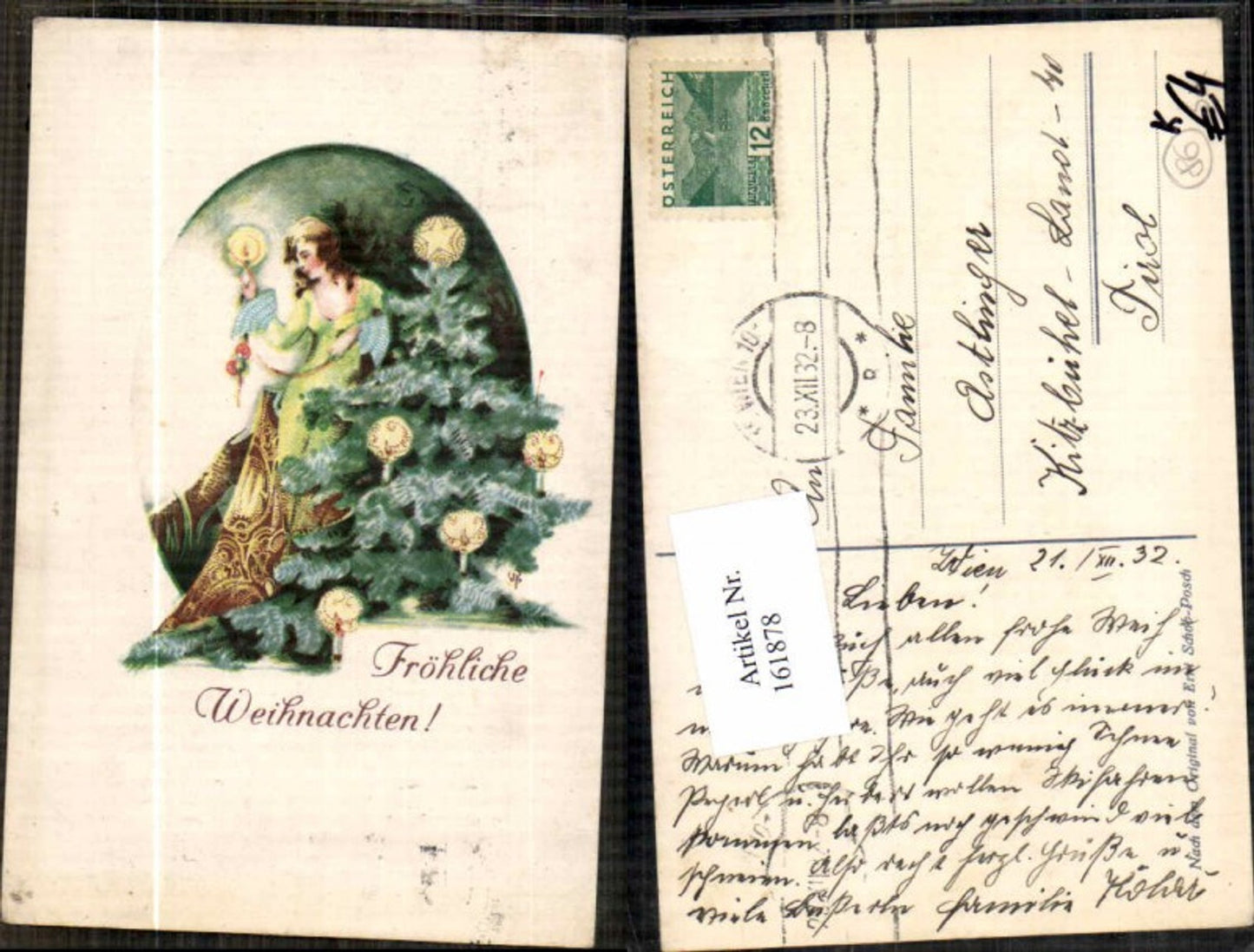 161878, Christmas Erni Schob Posch Baum