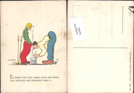 161981,Karikatur K. Frein  Humor Sport Wintersport