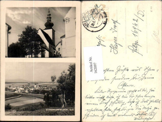 162097,Schenkenfelden b. Linz Urfahr 2 Bildkarte Feldpost
