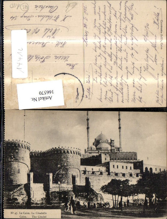 166570,Cairo The Citadel Kairo 1932