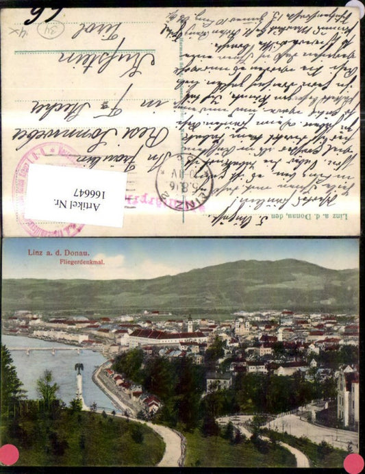 166647,Linz Fliegerdenkmal 1916