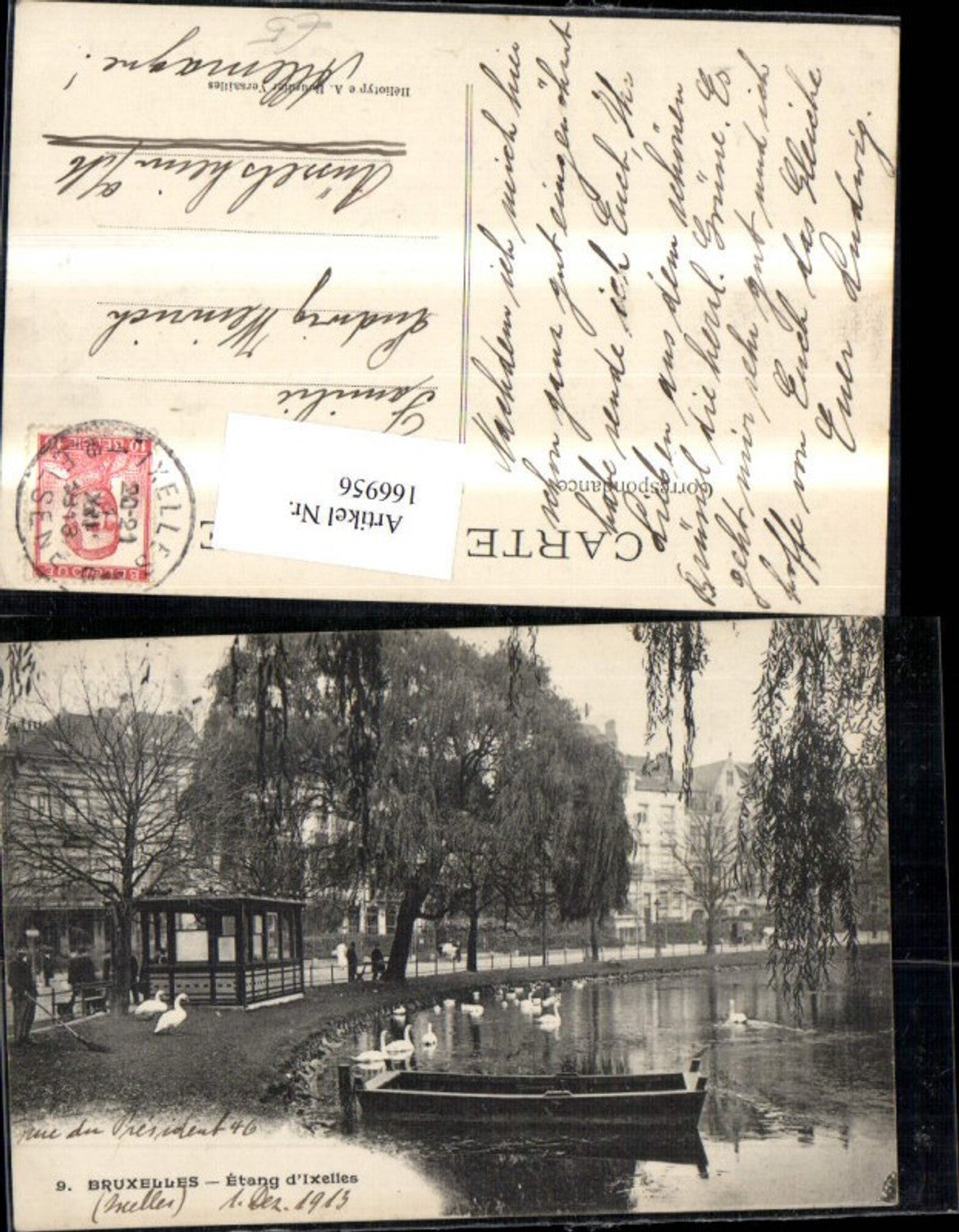 166956,Bruxelles Étang d´lxelles