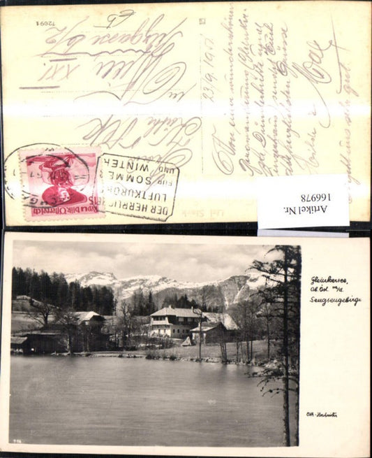 166978,Gleinkersee b. Spital am Pyhrn Sensengebirge