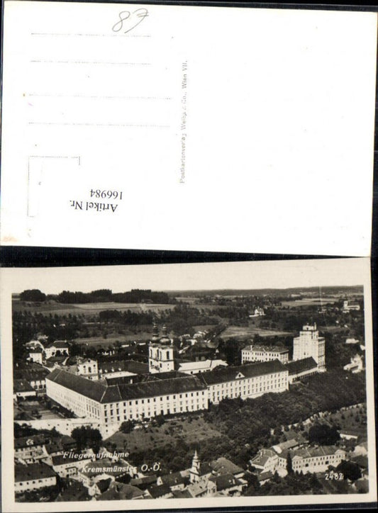 166984,Fliegeraufnahme Kremsmünster