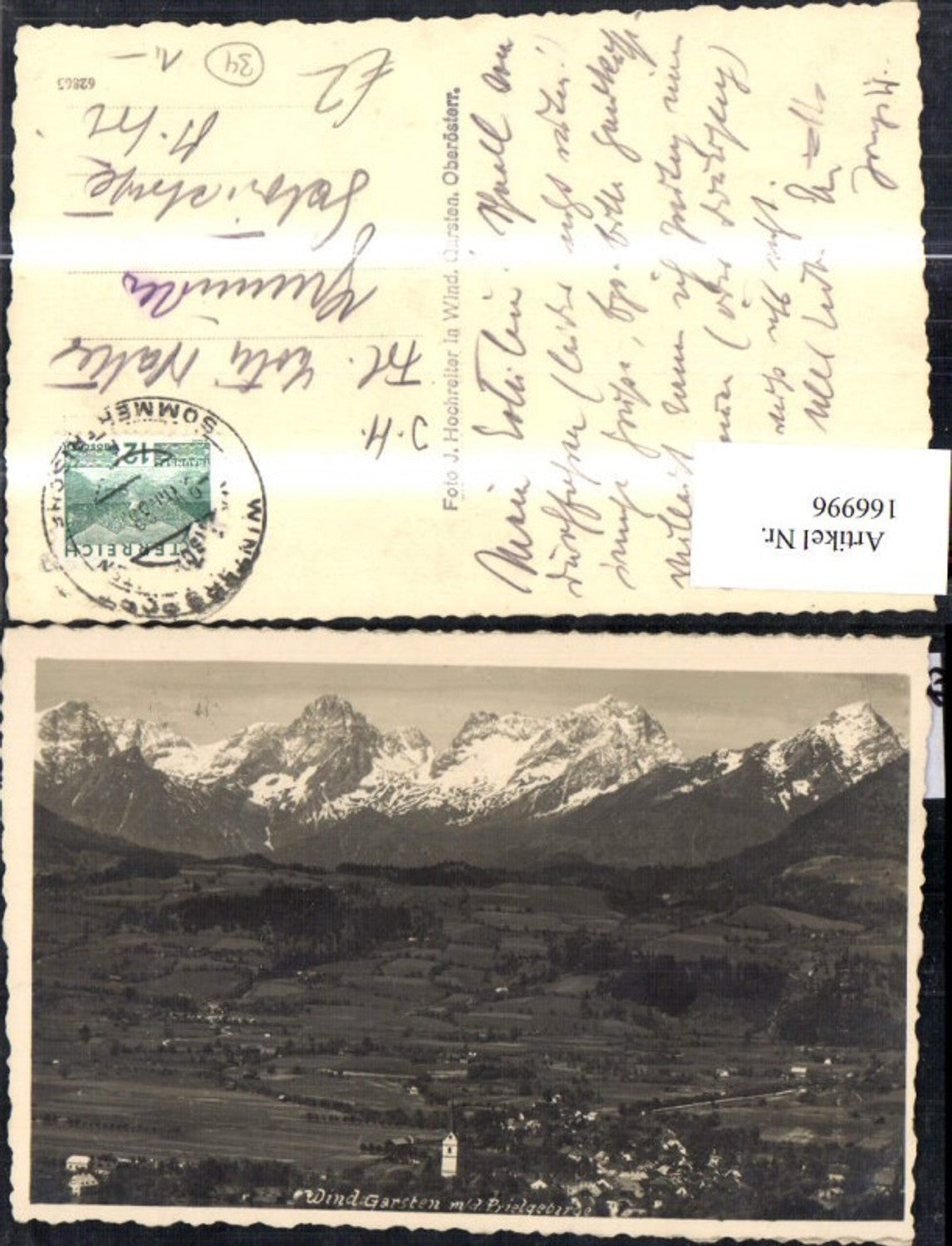 166996,Windischgarsten m. Prielgebirge