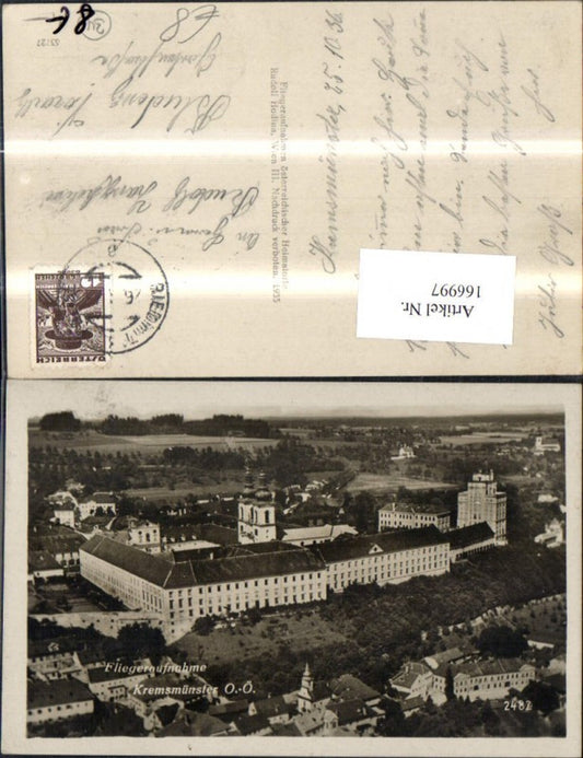 166997,Fliegeraufnhame Kremsmünster