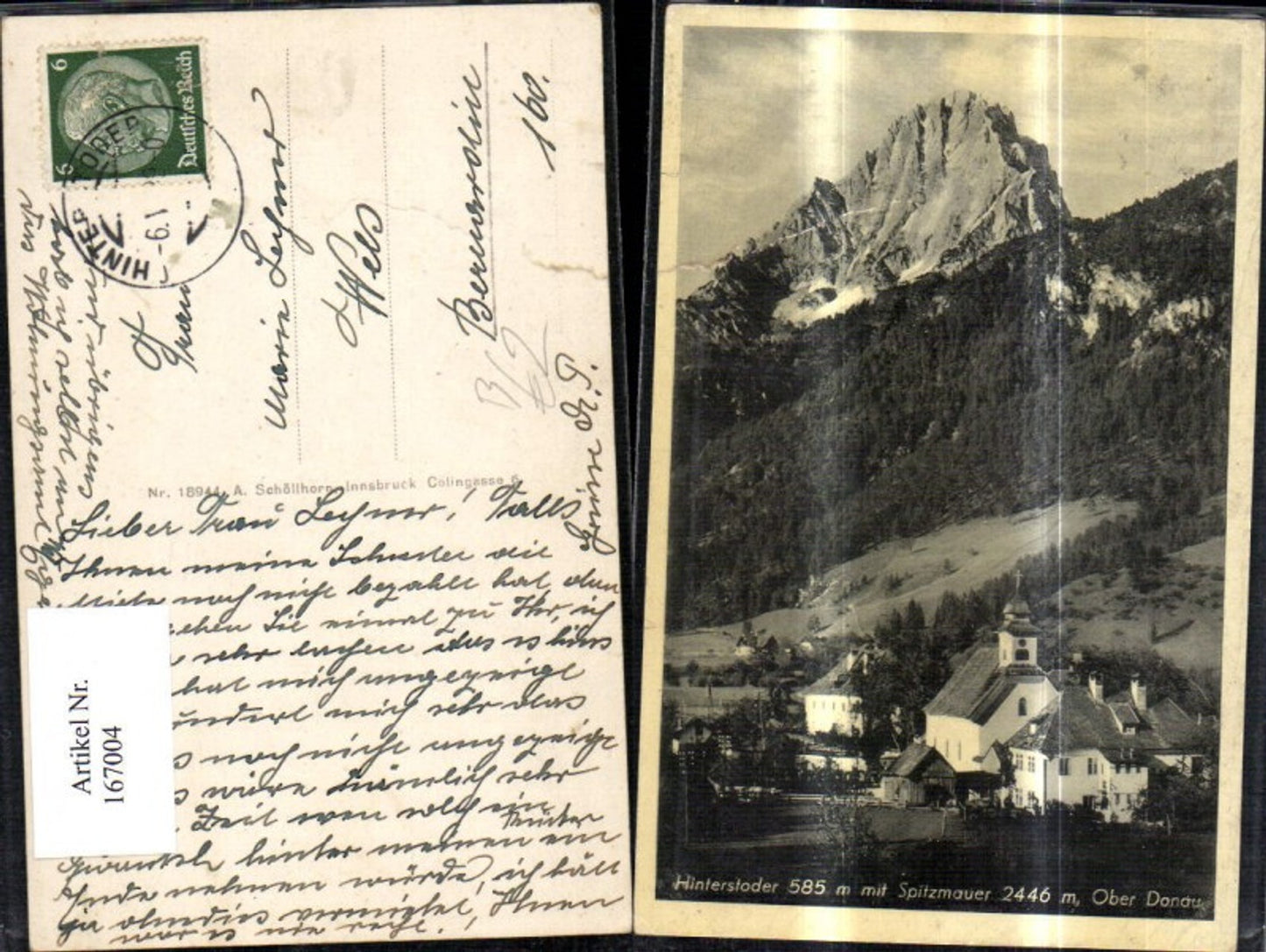 167004,Hinterstoder m. Spitzmauer