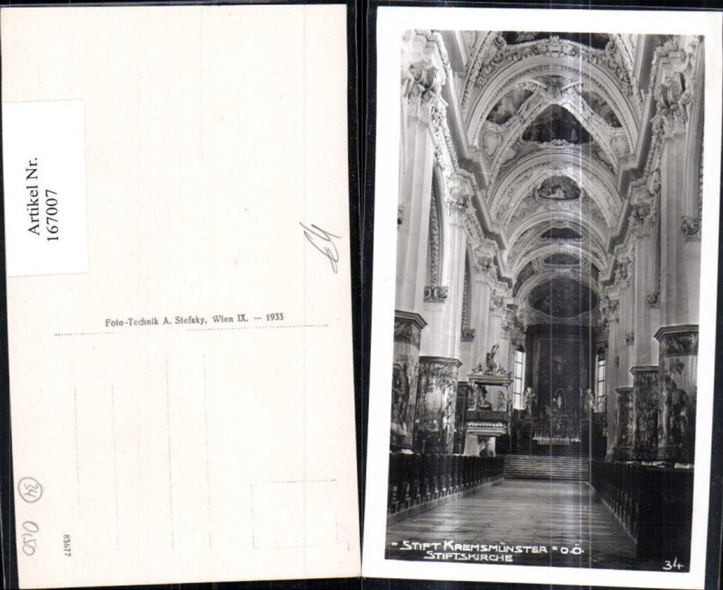 167007,Stift Kremsmünster Stiftskirche