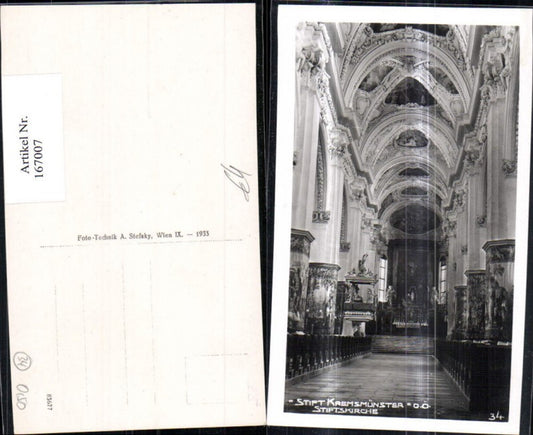 167007,Stift Kremsmünster Stiftskirche