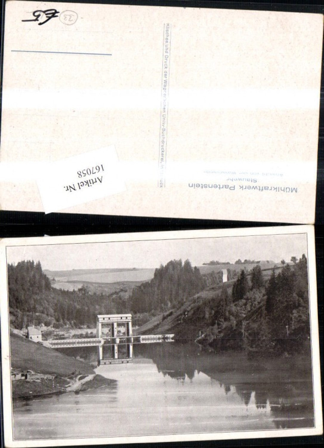 167058, Partenstein power plant, St. Martin im Mühlkreis weir, Untermühl