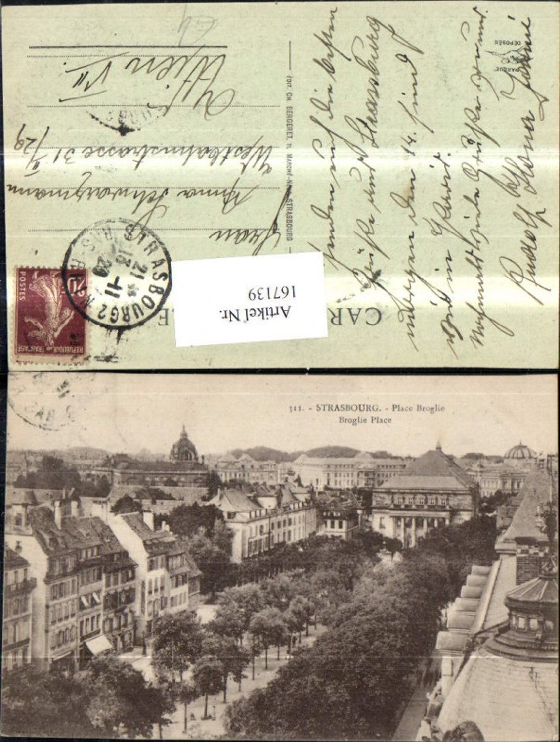 167139,Strasbourg Strassburg Place Broglie Broglie Place