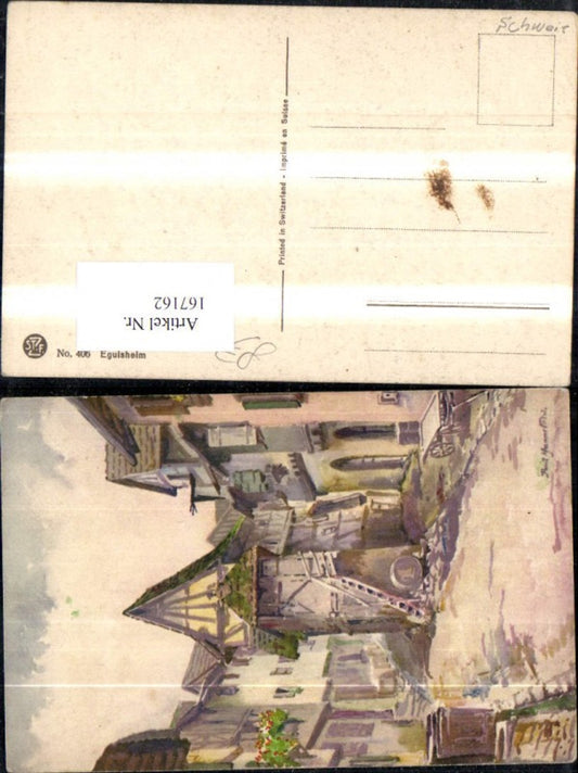 167162,Eguisheim Künstler Ak