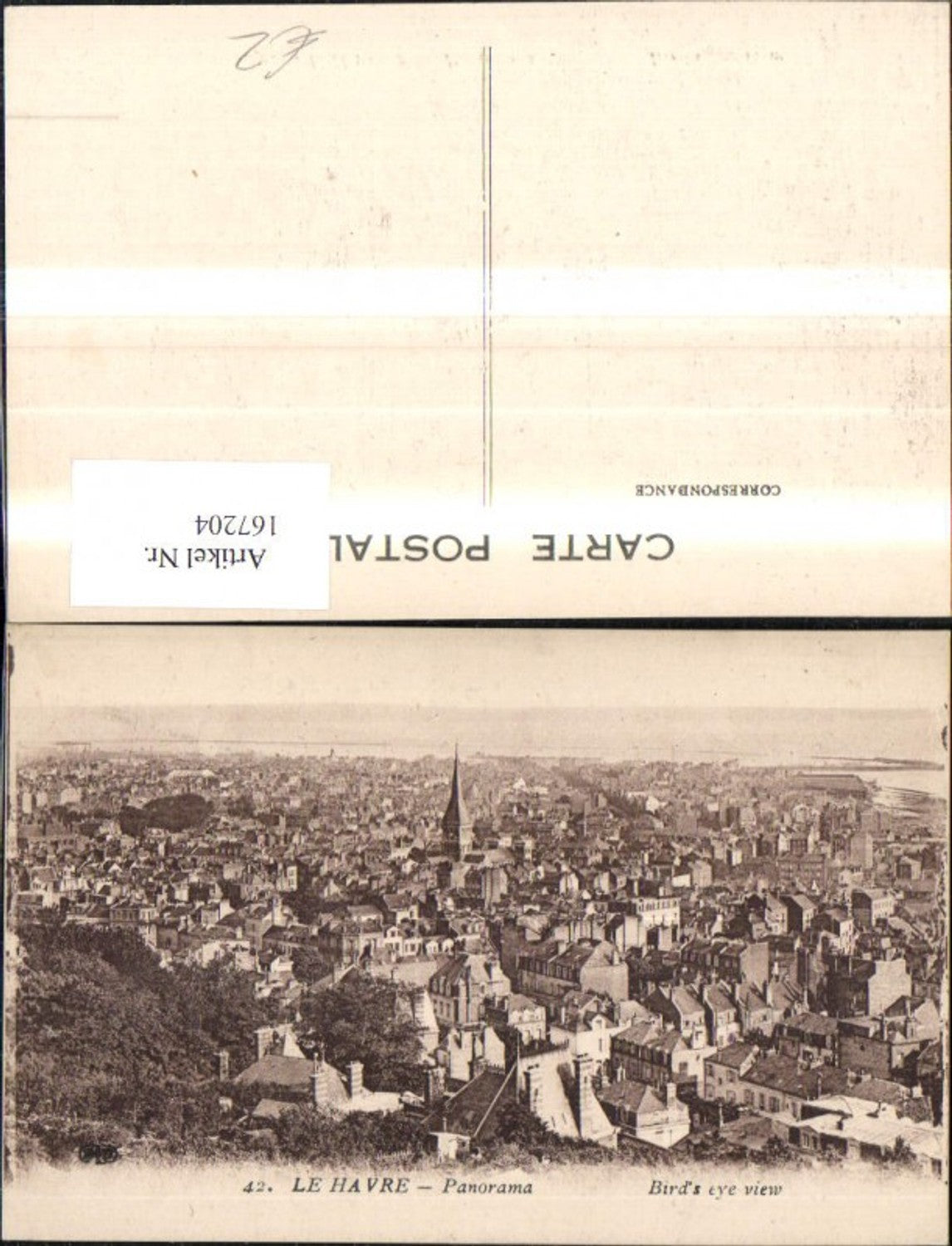 167204,Le Havre Panorama Birds eye view