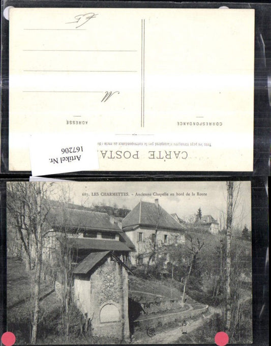 167206,Les Cahrmettes Ancienne Chapelle au bord de la Route