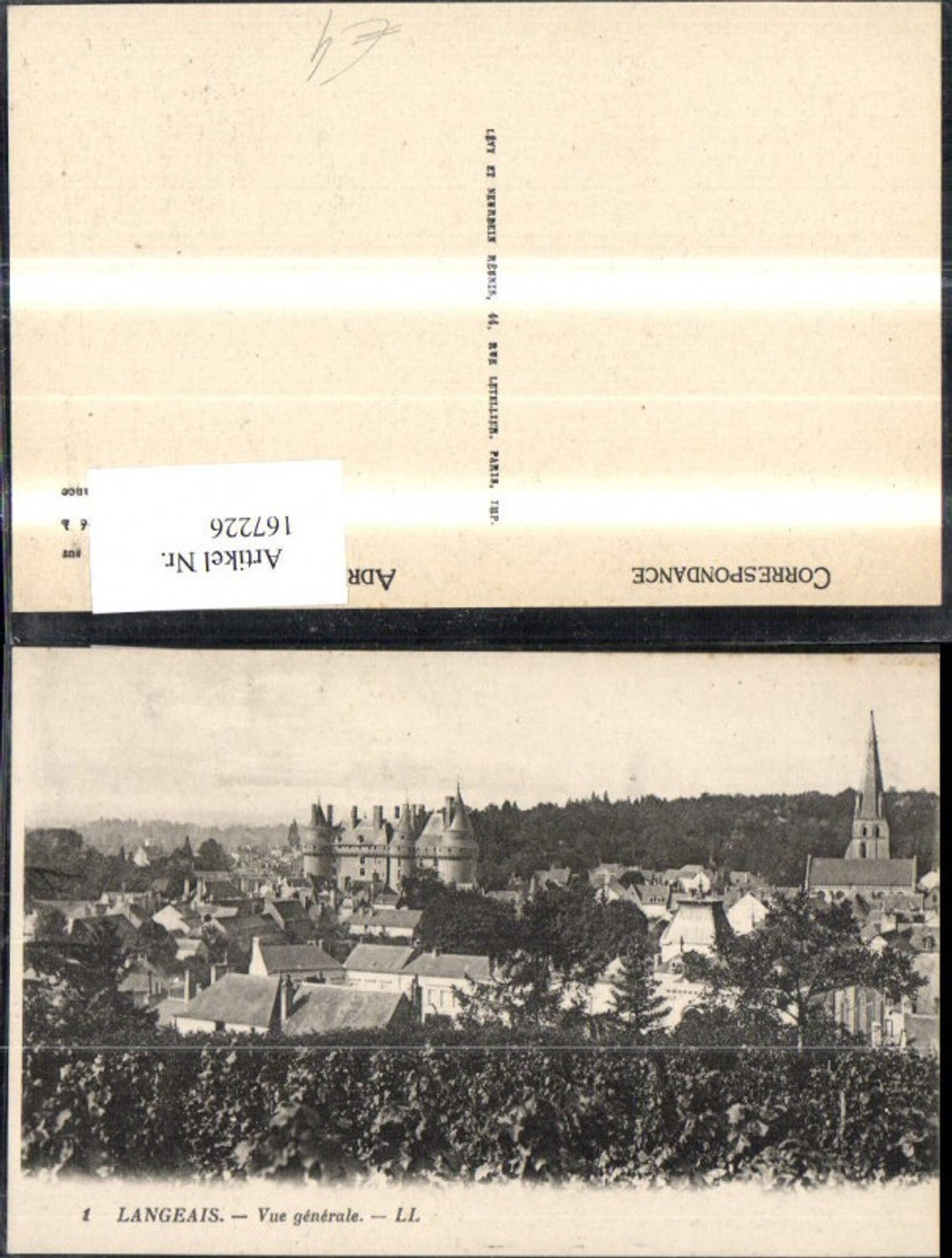 167226,Langeais Vue generale pub LL 1