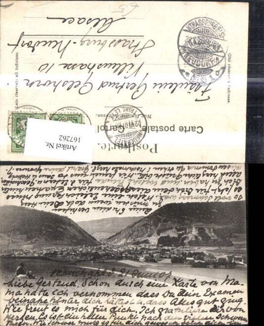167262,Fleurier Vue Generale 1907