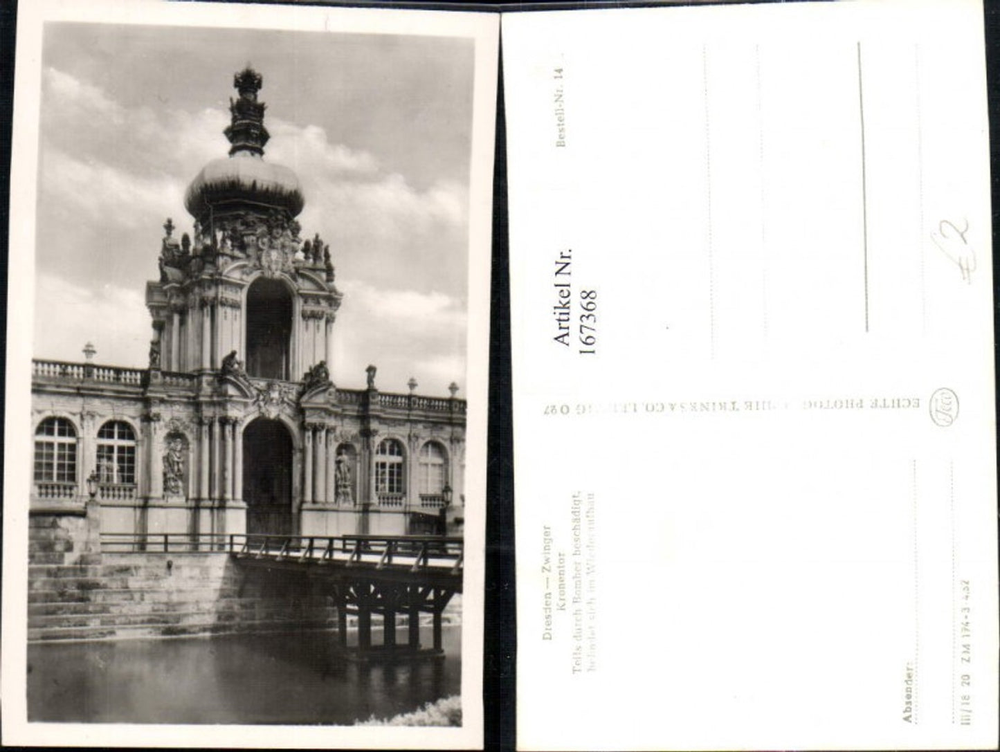 167368,Dresden Zwinger Kronentor