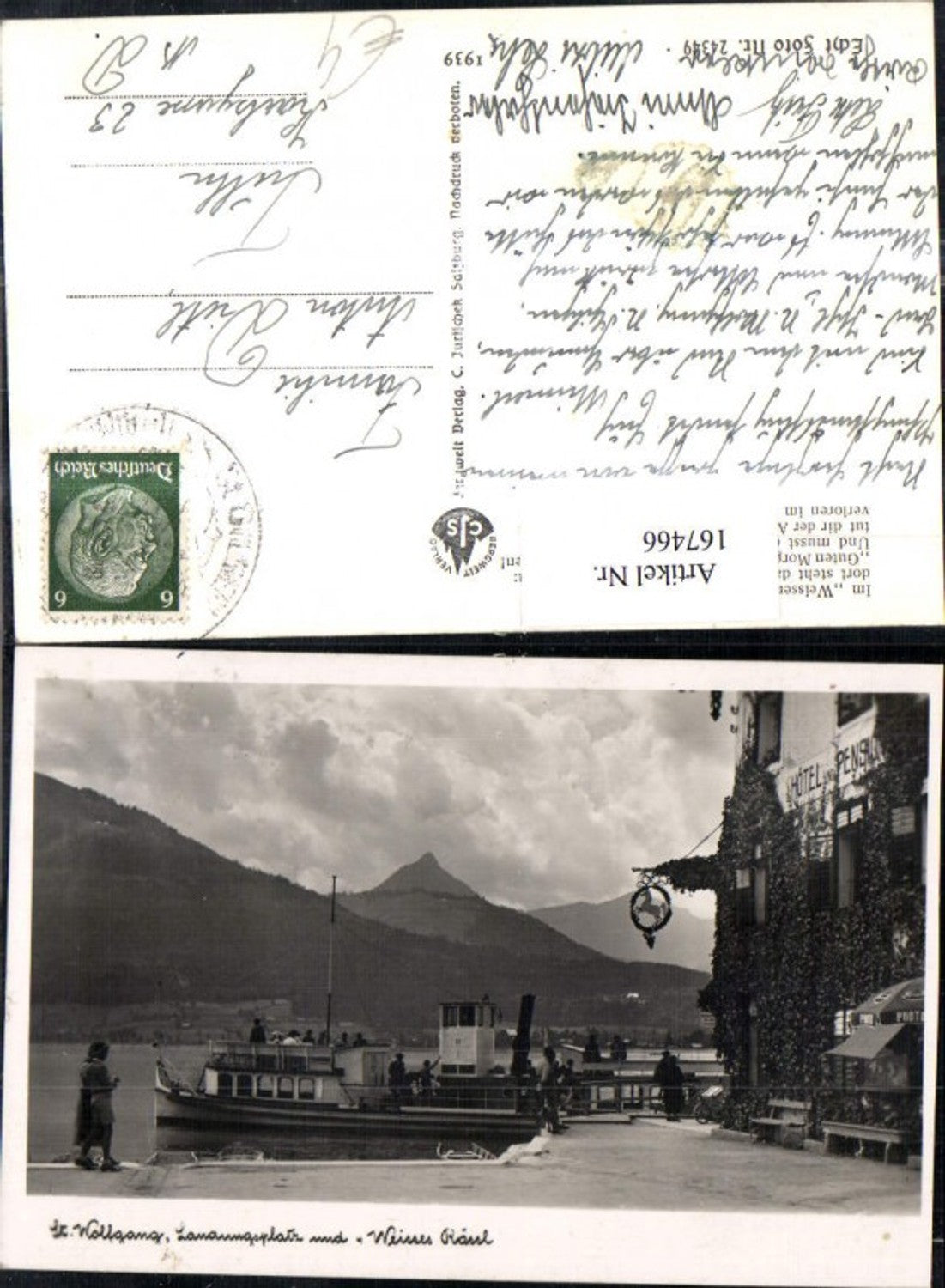 167466,St. Wolfgang Hotel Pension Weisses Rössl Dampfer