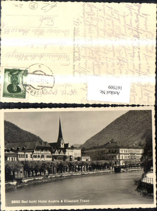 167509,Bad Ischl Hotel Austria u. Elisabeth Traun