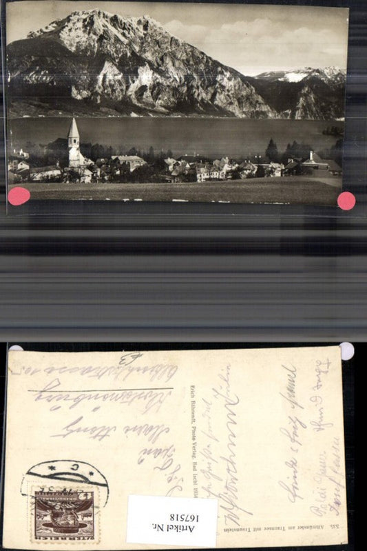 167518,Altmünster am Traunsee m. Traunstein Totale