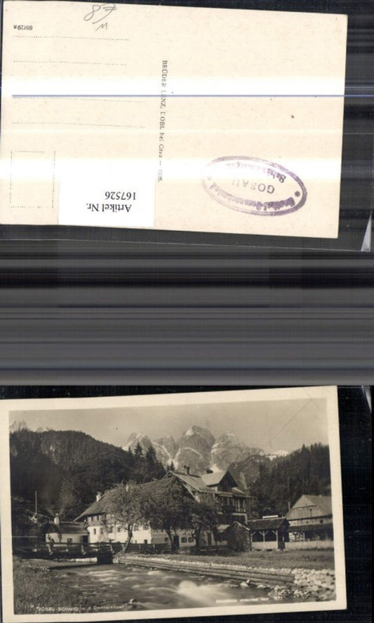167526,Gosau Schmid m. d. Donnerkogel Gasthof Gosauschmied