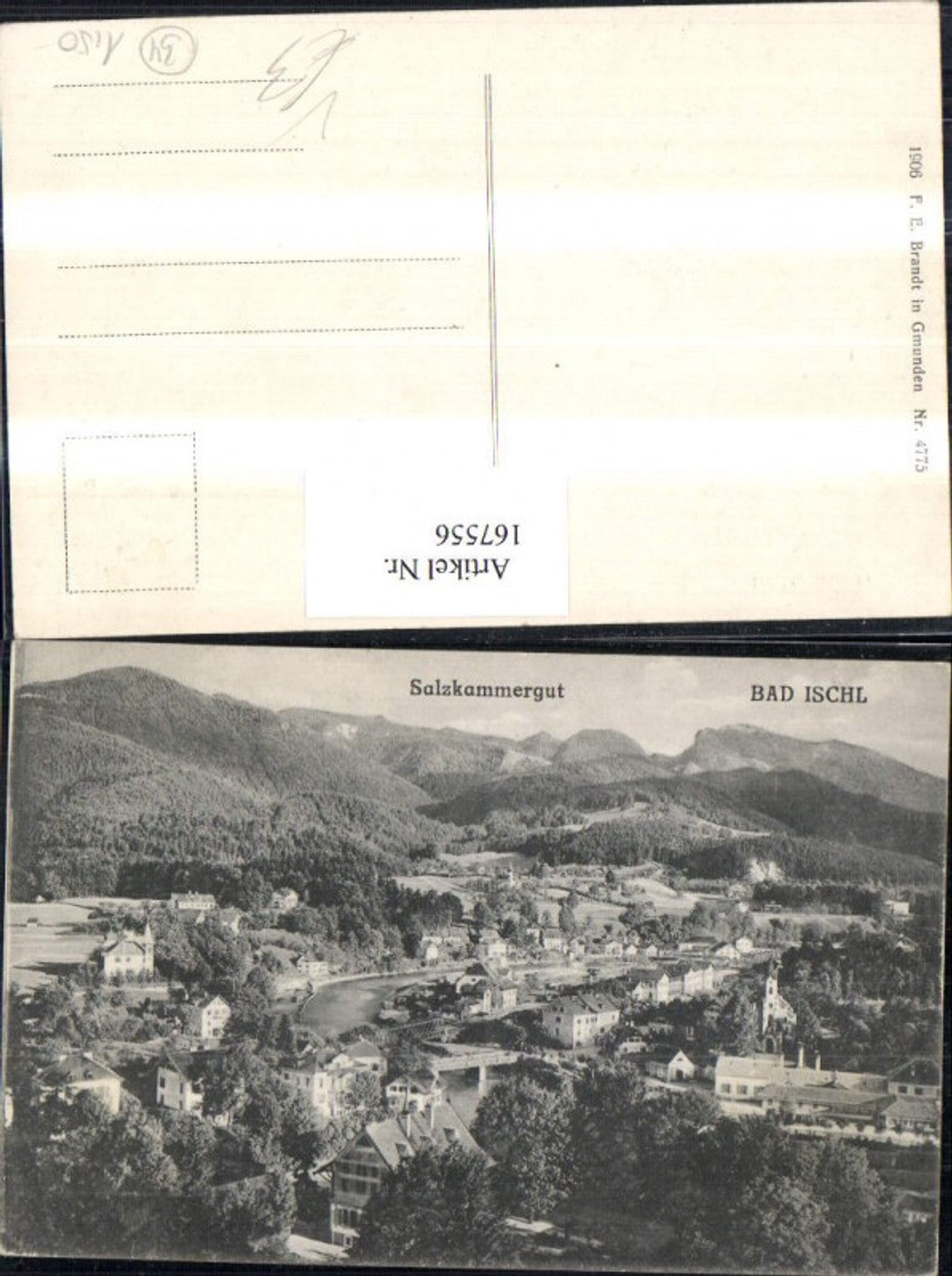 167556,Salzkammergut Bad Ischl Totale pub Brandt 4775