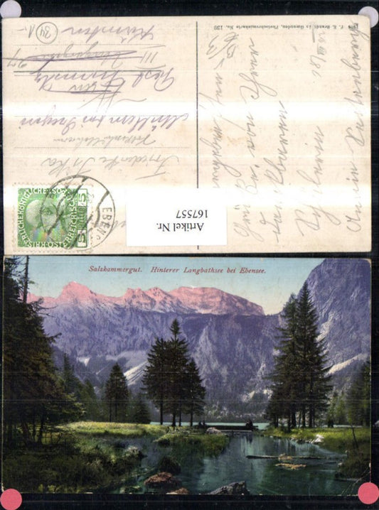 167557,Salzkammergut Ebensee Hinterer Langbathsee pub Brandt 139