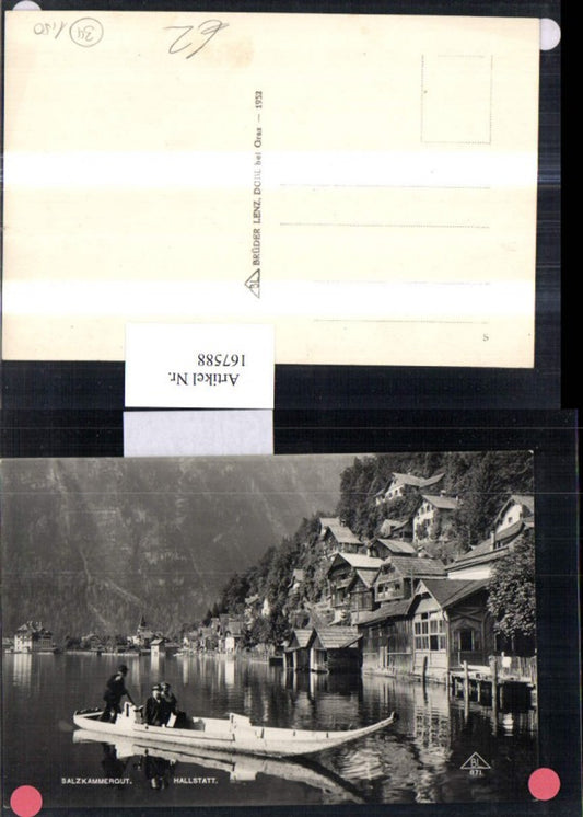 167588,Salzkammergut Hallstatt Boot