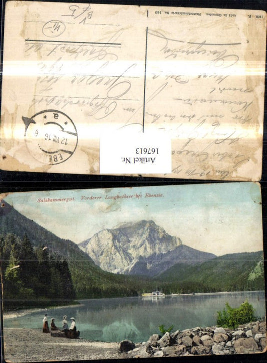 167613,Salzkammergut Ebensee Vorderer Langbathsee pub Brandt 140