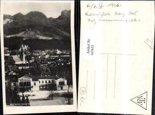 167633,Bad Ischl Kaiser Villa