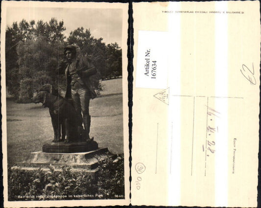 167634,Bad Ischl Halali Jagdgruppe im kaiserlichen Park
