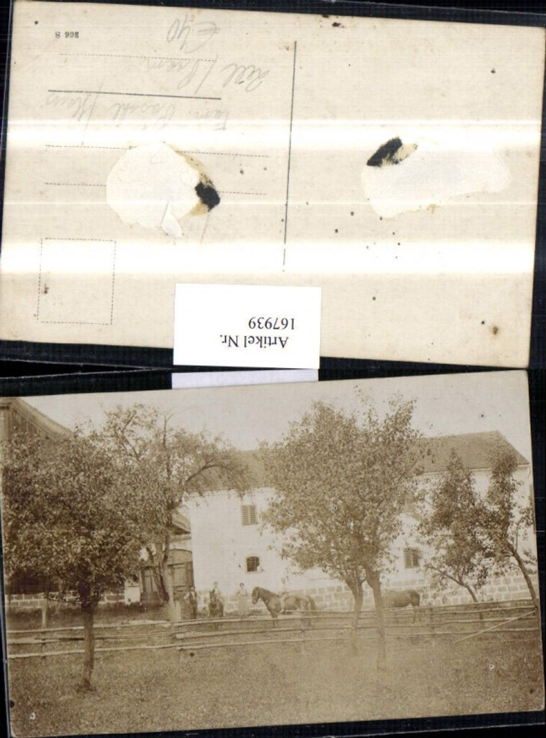 167939, Photo AK Zell ad Pram House Fam. Pöschl