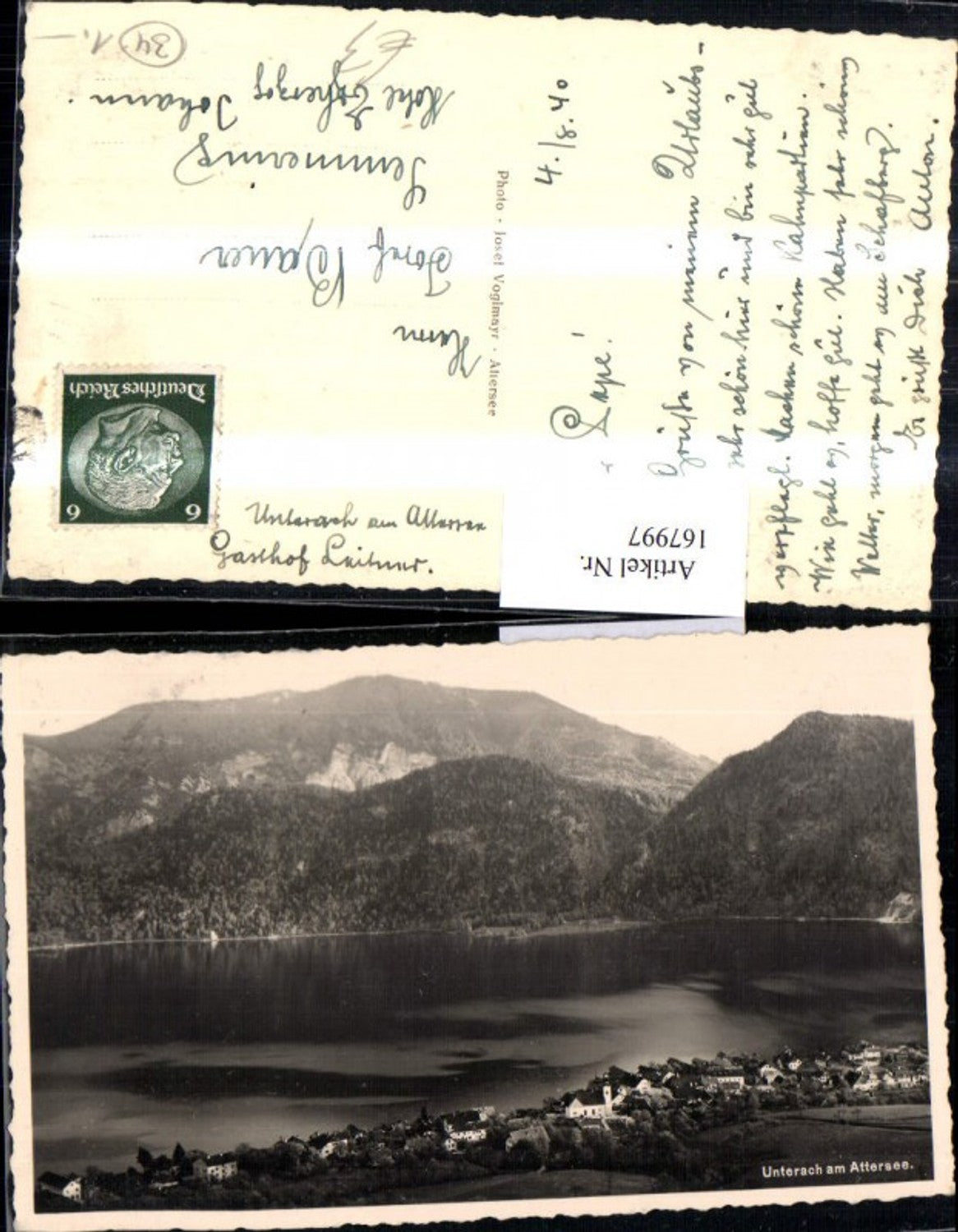 167997,Unterach am Attersee Totale
