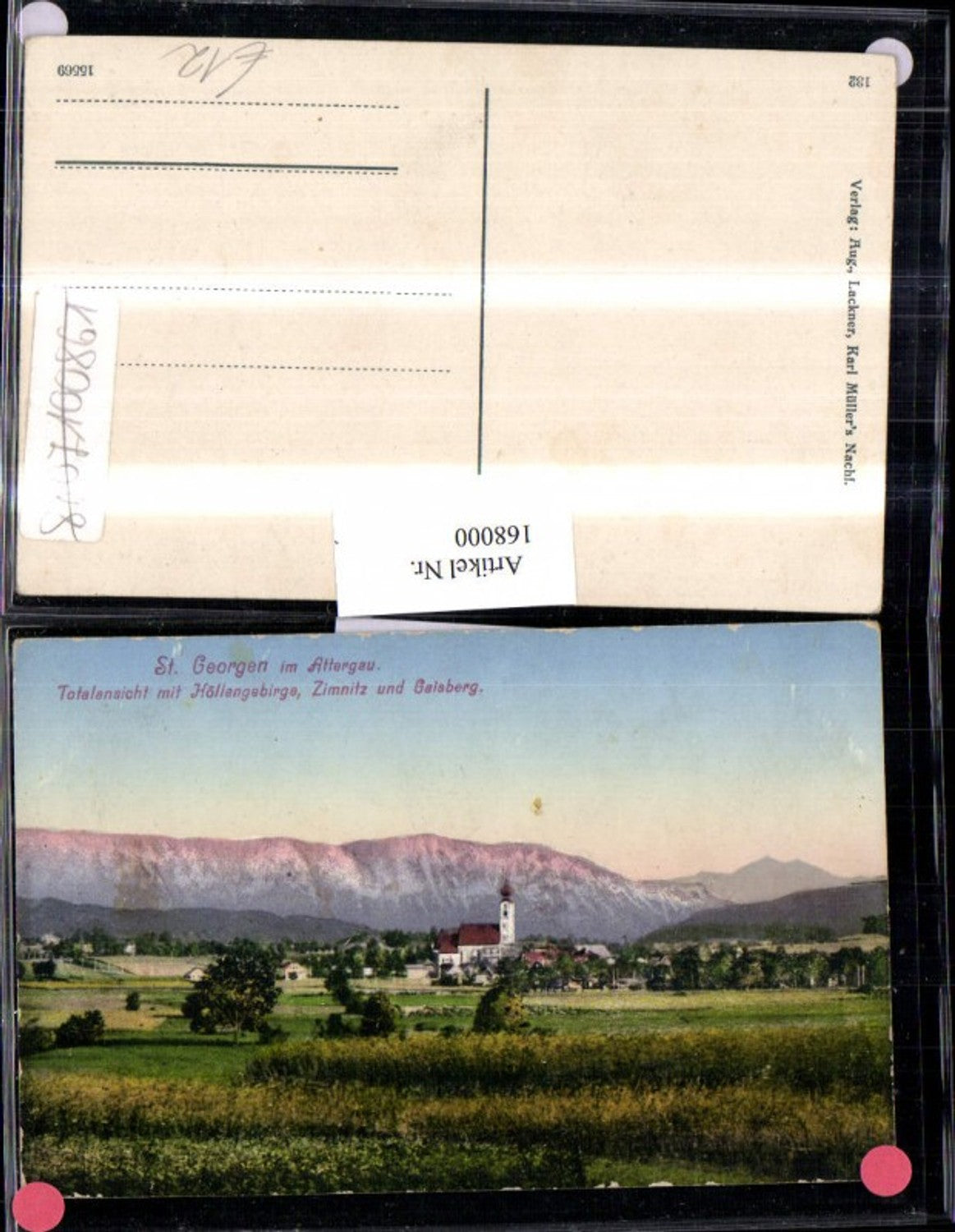 168000,St. Georgen am Attergau Totale m. Höllengebirge Zimnitz und Galsberg