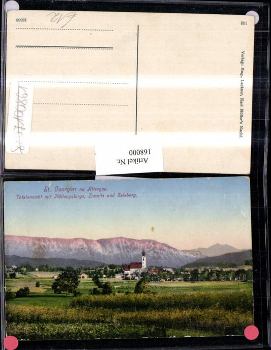168000,St. Georgen am Attergau Totale m. Höllengebirge Zimnitz und Galsberg