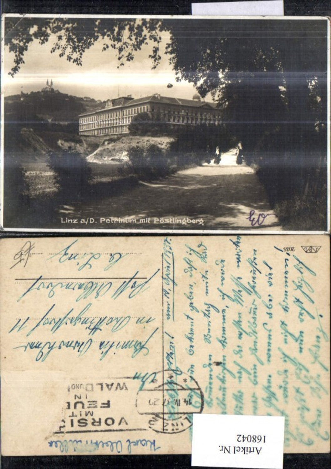 168042,Linz Petrinum m. Pöstlingberg