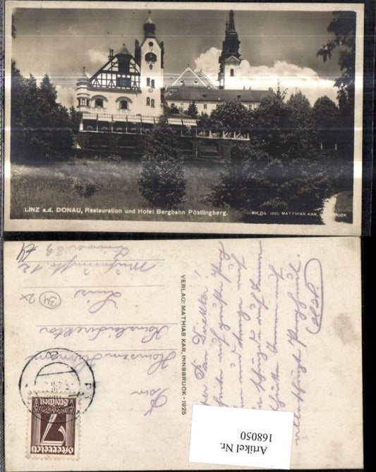 168050,Linz Restauration u. Hotel Bergbahn Pöstlingberg