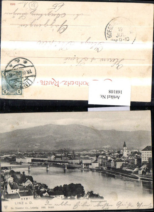 168108,Linz Totale m. Brücke