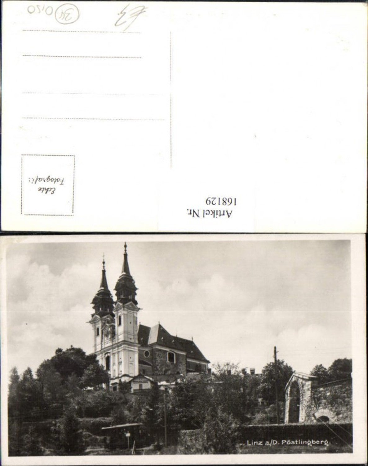 168129,Linz Pöstlingberg Kirche