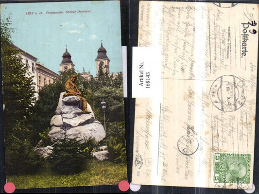 168143,Linz Promenade Stifter Denkmal